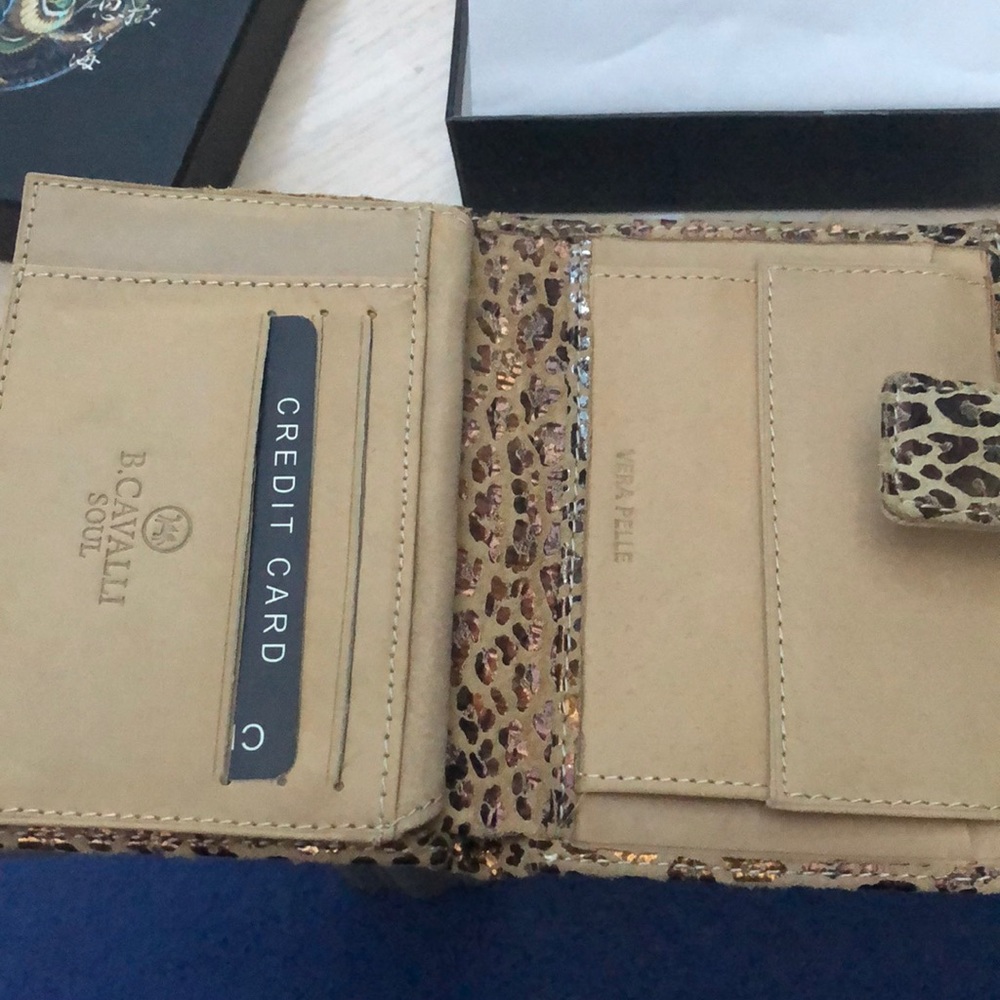 NWT B. Cavalli Small Wallet - Picture 6 of 7